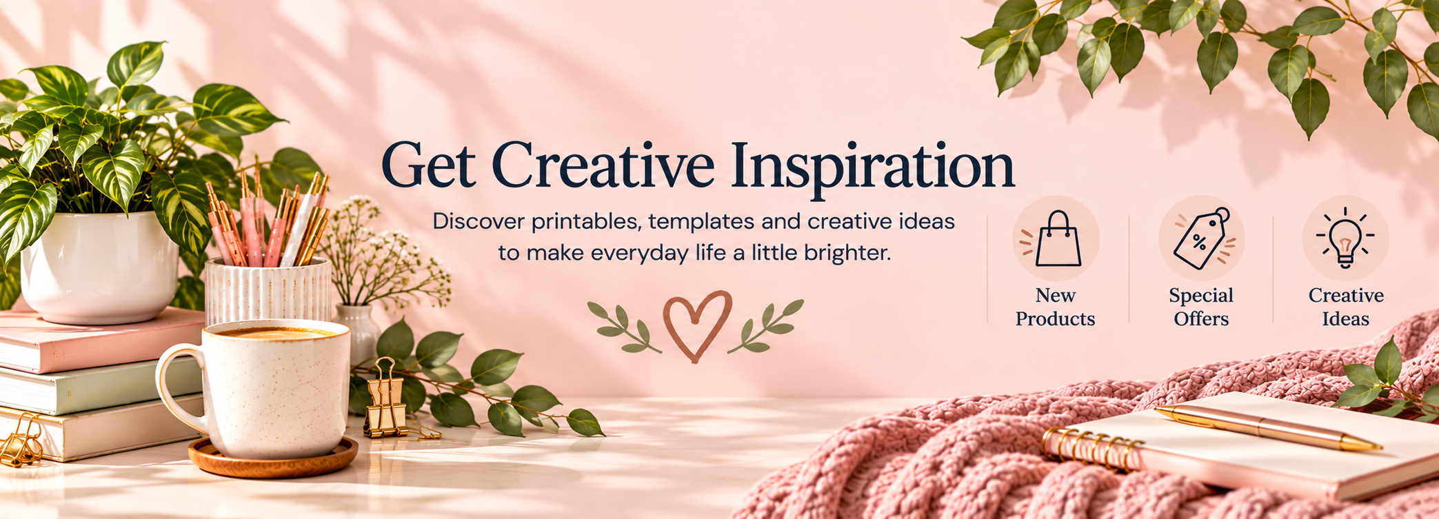 get creative inspiration banner